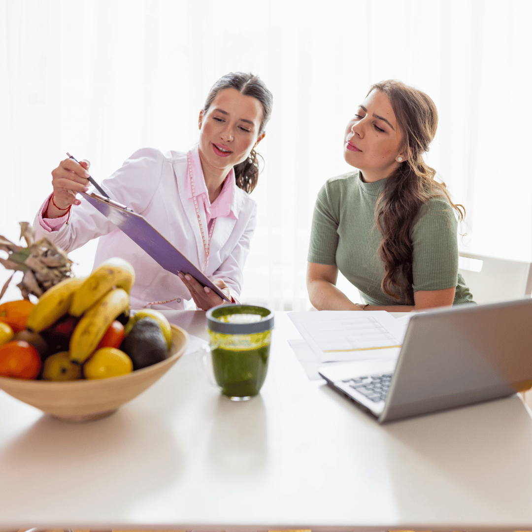 Women studying the three phases of detox, and the foods and nutrients needed for each phase