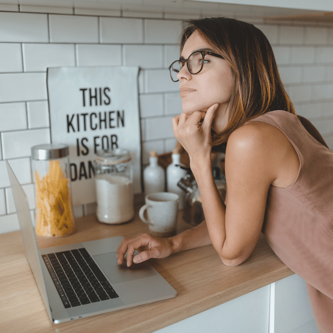 Woman wondering about ordering a functional medicines stool test to solve her digestive and gut health issues like IBS